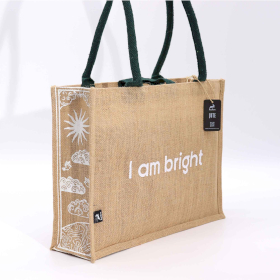 5x Torba Jutowa Hop Hare - I am Bright