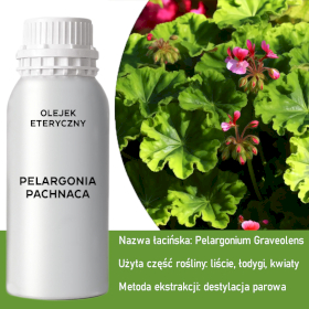 Olejek Eteryczny 0.5 kg - Pelargonia Pachnąca