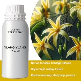 Olejek Eteryczny 0.5 kg - Ylang Ylang (kl. 3)