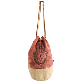 Naturalny Plecak - Terracotta Stonewash - Hamsa