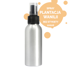 6x Spray Zapachowy 100 ml - Plantacja Wanilii - BEZ ETYKIETY