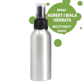 6x Spray Zapachowy 100 ml - Agrest i Biała Herbata - BEZ ETYKIETY